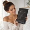 Cearceaf Vinyl Bed Sheet Negru Thumb 5