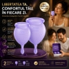 Satisfyer Feel Good Menstrual Cup Set Lila Thumb 2