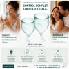 Set 2 buc Satisfyer - Feel Secure Menstrual Cup Dark Green Thumb 4