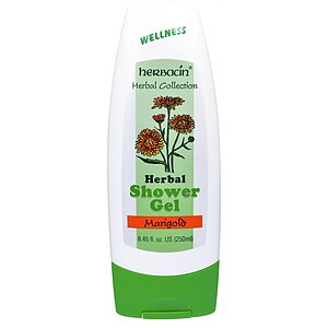 Gel duș și șampon, cu gălbenele, Herbacin, pe Naturo.ro