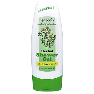 Gel duș și șampon, cu sunătoare, Herbacin, pe Naturo.ro