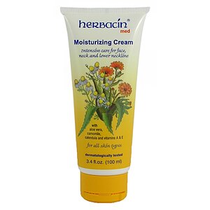 Cremă hidratantă facială (tub) Herbacin pe Naturo.ro