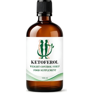 Ketoferol Sirop Pentru Gestionarea Greutatii Supliment Lichid Energie Si Slabit