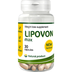 Lipovon Max Capsule Pentru Slăbit Rapid pe Naturo.ro
