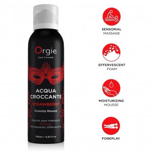 Acqua Croccante Orgie Spumă Efervescentă Pentru Masaj 150 ml