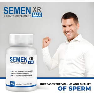 Capsule SemenXR Max Volum Spermă și Fertilitate 60buc