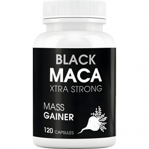 Black Maca Xtra Strong Capsule Pentru Masă Musculară 120buc Black Maca Xtra Strong Capsule Pentru Masă Musculară 120buc pe Naturo.ro
