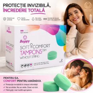 Beppy Soft Comfort Dry, 2 buc, Protecție Invizibilă 8h