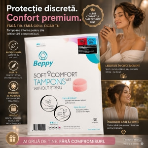 Beppy Soft Comfort Wet: Tampoane Interne 30 buc Discrete