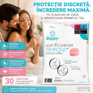 Beppy Soft Comfort Wet: Tampoane Interne 30 buc Discrete