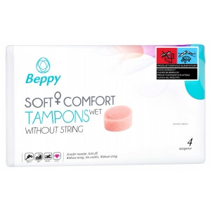 Beppy Soft Comfort Wet Tampoane Interne 4 Buc