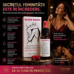 Booster De Libidou Feminin ELIXIR Drops 10 ml – 5 Doze