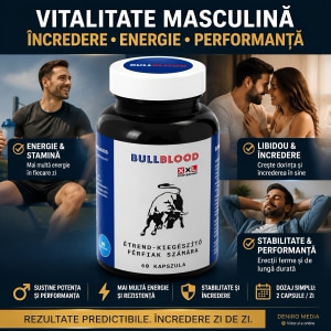 BullBlood, 60 Capsule Pentru Vitalitate Masculină