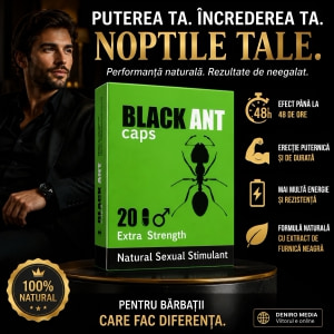 Capsule De Erecție Black Ant 20 buc