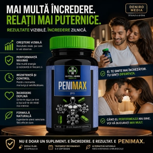 Capsule Pentru Mărire Penis Penimax Pro 60buc