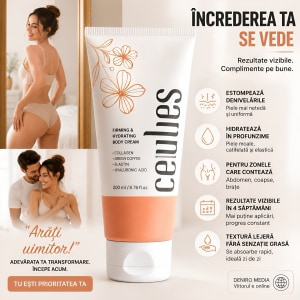 Celluless Gel Anticelulitic Piele Netedă și Fermă 60ml