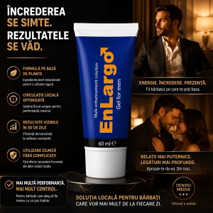Pachet Picături Big Penis Drops 20ml + Cremă Mărirea Penisului Enlargo 100ml