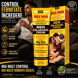 Cremă Mărire Penis Maxman Galben 50ml
