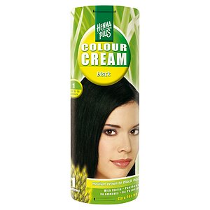 Cremă Nuanțatoare 1 Colour Cream Black Hennaplus Cremă Nuanțatoare 1 Colour Cream Black Hennaplus pe Naturo.ro