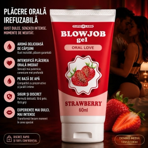 Cupid Gel Strawberry Flavored Oral Sex 60ml