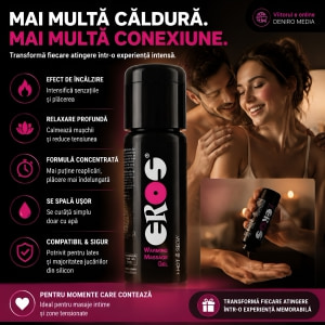 Eros Gel Masaj Încălzitor 100 ml — Efect Cald