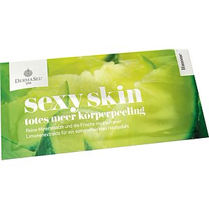 Exfoliant corp cu lămâiță, Dermasel, plic, pe Naturo.ro
