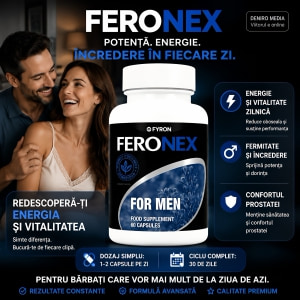 Feronex Capsule Potență Masculină și Energie Zilnică 60buc