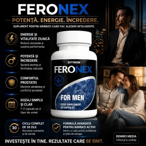 Feronex Capsule Potență Masculină și Energie Zilnică 60buc