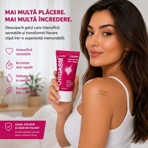 Gel Creșterea Libidoului La Femei Orgasm Lady 60ml