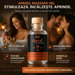Gel Masaj Cu Efect Încălzire Aperol 30ml