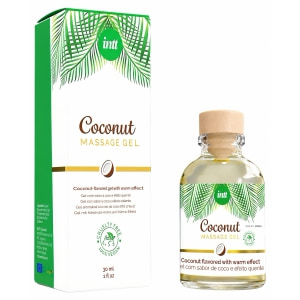 Gel Masaj Vegan Intt Cocos cu Efect încălzire pe Naturo.ro