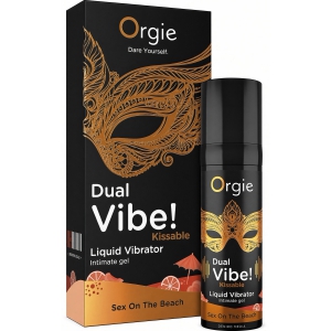 Gel Orgie Dual Vibe Vibrator Lichid Sex On The Beach Gel Orgie Dual Vibe Vibrator Lichid Sex On The Beach pe Naturo.ro