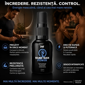 Gel Stimulare Erecție Hard ManPower 15ml