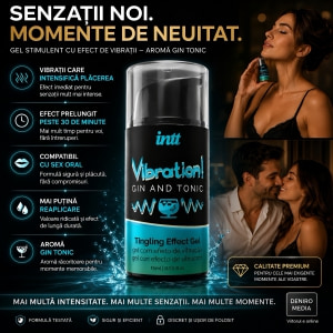 Gel Stimulare Vibration 15 ml Gin Tonic