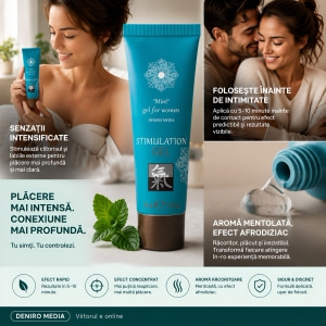 Gel Stimulator Pentru Femei Shiatsu Mint 30ml