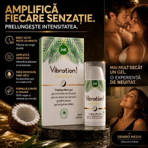 Gel Vegan Vibration Coconut Intt 15 ml Efect Pulsatoriu