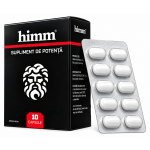 Capsule HIMM Pentru Potență, Erecții Puternice 10buc Capsule HIMM Pentru Potență, Erecții Puternice 10buc pe Naturo.ro