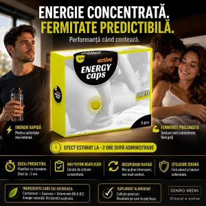 HOT Ero Men Energy Caps 5 Capsule Pentru Potență