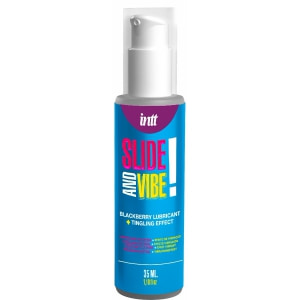 Intt Slide And Vibe, Lubrifiant Vibrant Mure 35 ml