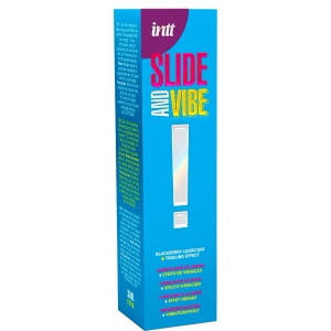 Intt Slide And Vibe, Lubrifiant Vibrant Mure 35 ml
