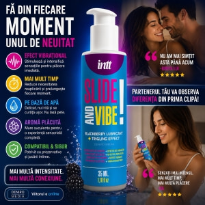 Intt Slide And Vibe, Lubrifiant Vibrant Mure 35 ml