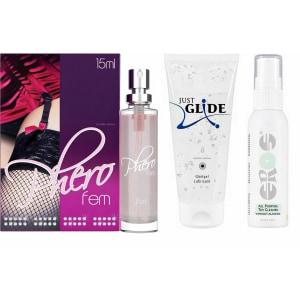 Kit Seducție Intensă: Atracție, Alunecare, Igienă pe Naturo.ro