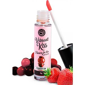 Lip Gloss Vibrant Kiss Căpșuni Lip Gloss Vibrant Kiss Căpșuni pe Naturo.ro