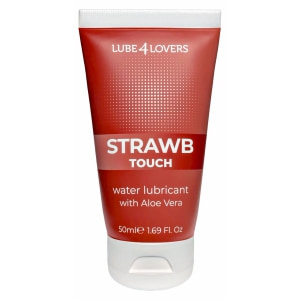 Lubrifiant Aromat Capsuni Cu Aloe Lubrifiant Pe Baza De Apa Capsuni 50 Ml
