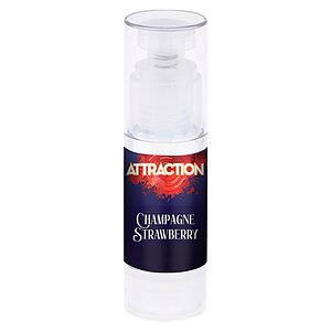 Lubrifiant Attraction Champagne Strawberry 50ml