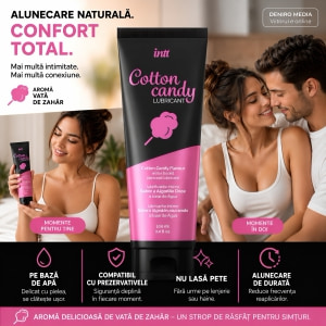 Lubrifiant Pentru Sex Oral Aromă Vată De Zahăr 100 ml