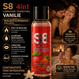 Lubrifiant S8 4-in-1 Dessert Vanilie 125ml
