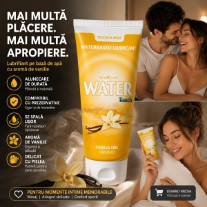 Lubrifiant Water Touch Vanilla 100ml