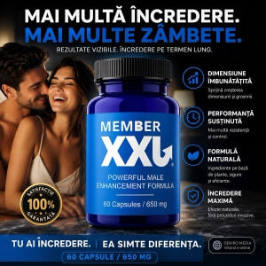 Member XXL Capsule Din Plante Pentru Mărirea Penisului 60buc