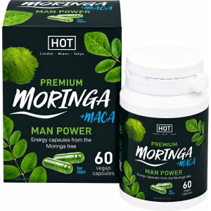 Moringa Power Man Caps pe Naturo.ro